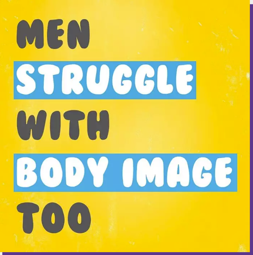 men's health - men struggle with body image