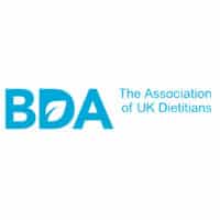British Dietetic Association logo - useful links to UK dietitian and nutrition guidance